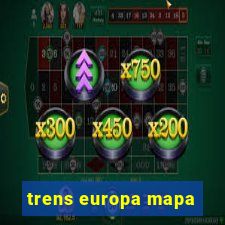 trens europa mapa